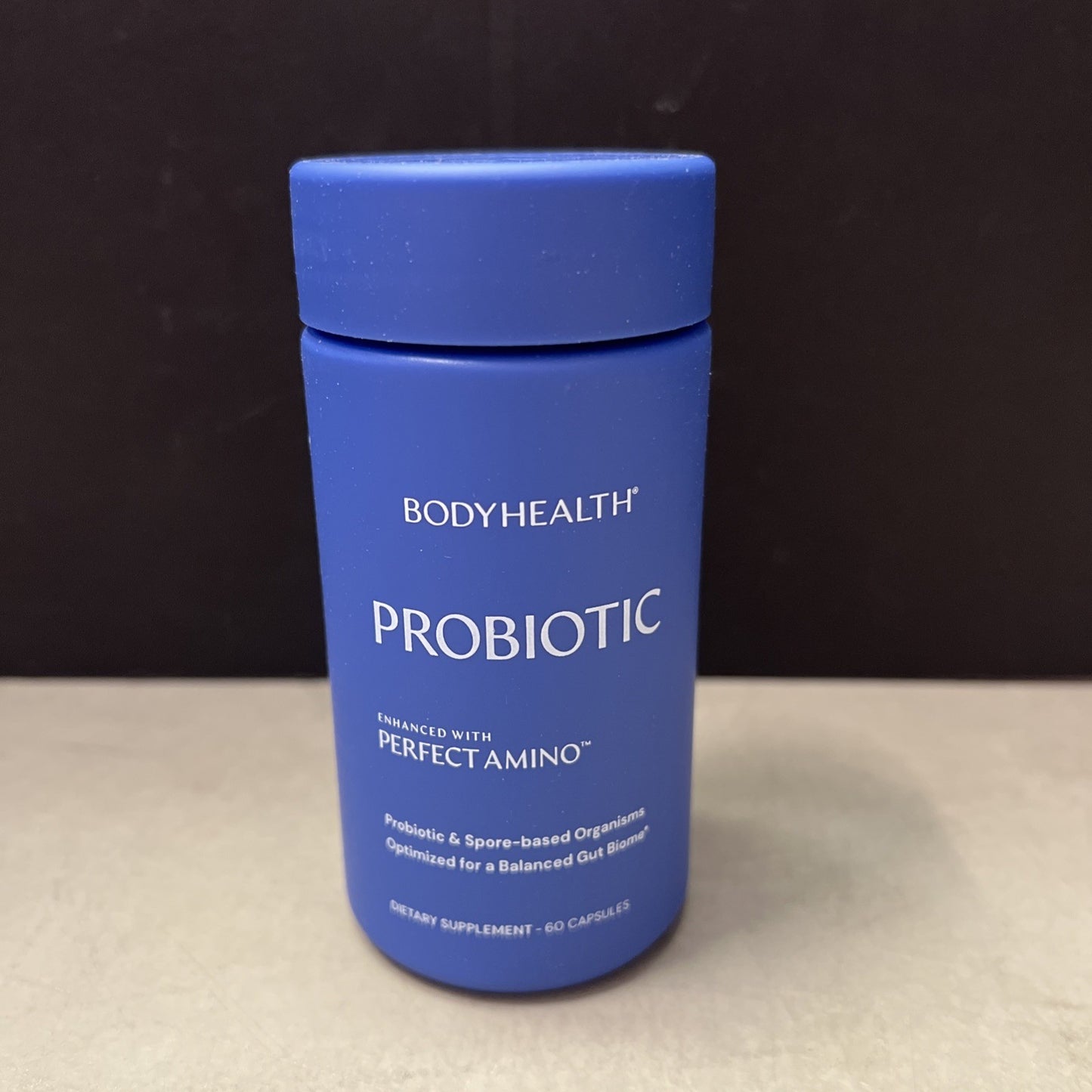 BodyHealth Probiotic Enhanced w/PerfectAmino Spore Based 60 Capsules Exp 10/26