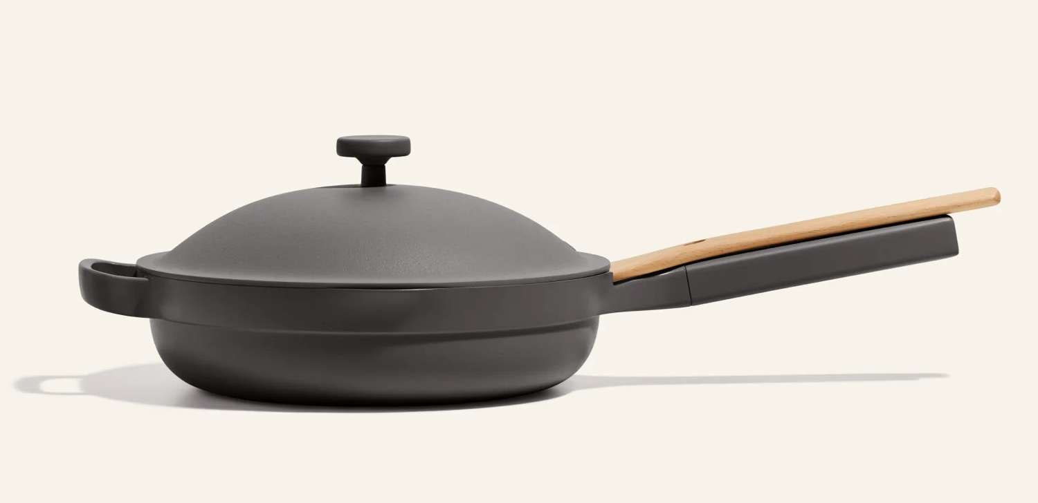Our Place Always Pan 2.0 10.5” CHAR Nonstick Pan w Lid, Spatula, Basket